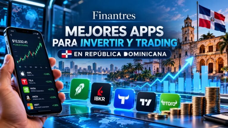 Mejores apps para invertir y trading en República Dominicana