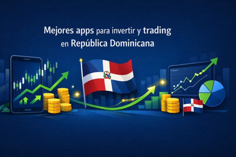 Mejores apps para invertir y trading en República Dominicana