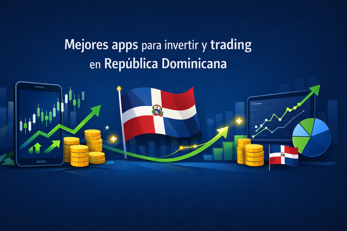 Mejores apps para invertir y trading en República Dominicana