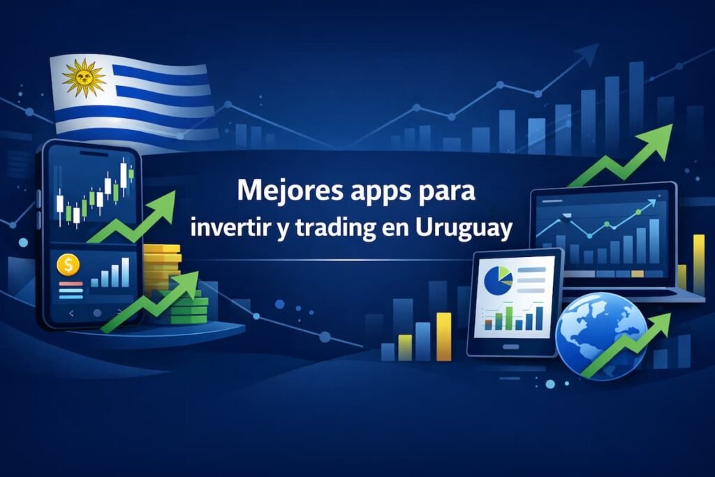Mejores apps para invertir y trading en Uruguay