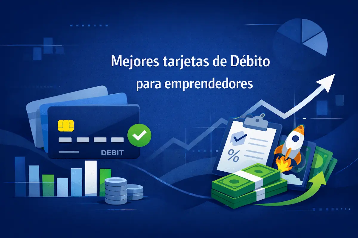 Mejores tarjetas de débito para emprendedores
