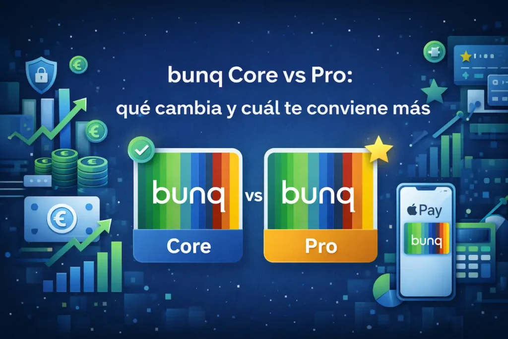 bunq Core vs Pro