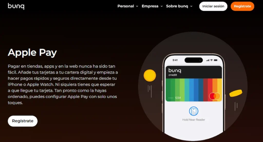 bunq en Apple Pay