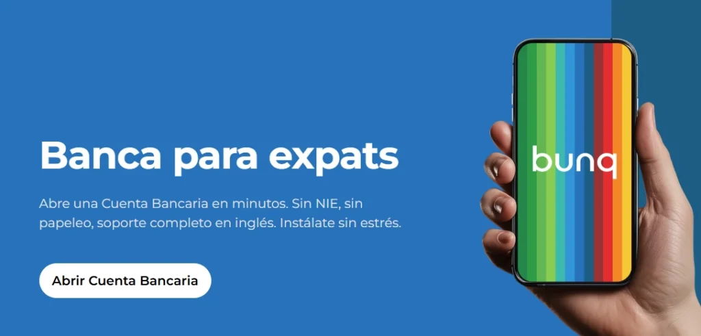 Cuenta Extranjeros bunq