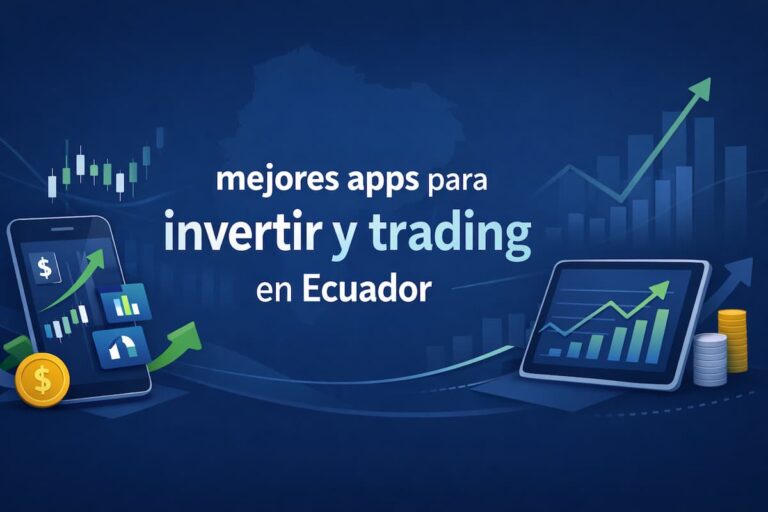 Mejores apps para invertir y trading en Ecuador