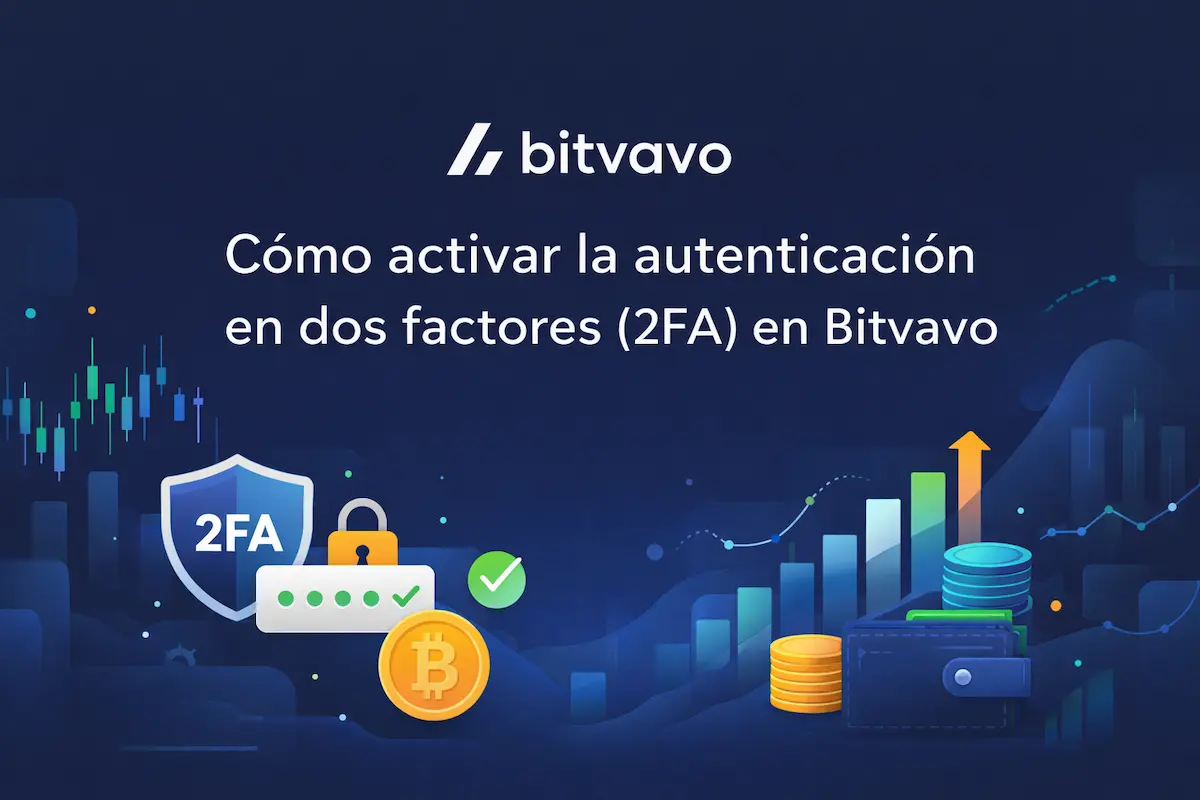 Cómo activar la autenticación en dos factores (2FA) en Bitvavo