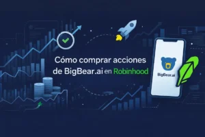 Cómo comprar acciones de BigBear ai en Robinhood