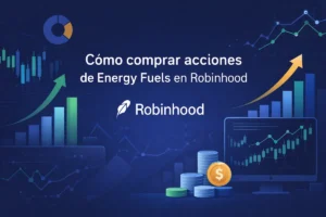 Cómo comprar acciones de Energy Fuels en Robinhood
