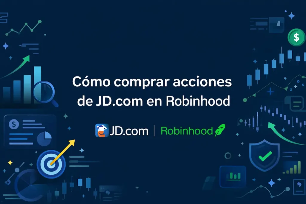 Cómo comprar acciones de JD com en Robinhood