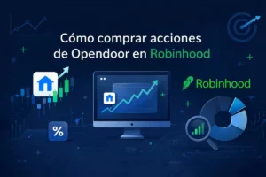 Cómo comprar acciones de Opendoor en Robinhood