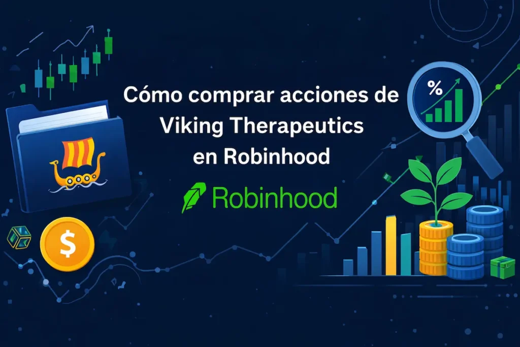 Cómo comprar acciones de Viking Therapeutics en Robinhood
