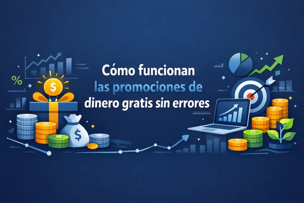 Cómo funcionan las promociones de dinero gratis sin errores