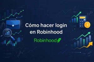 Cómo hacer login en Robinhood
