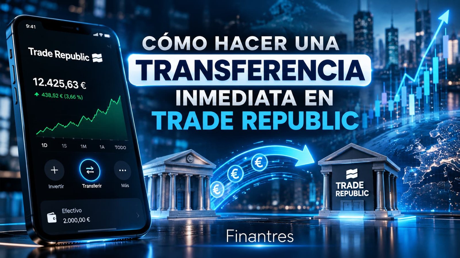 Cómo hacer una transferencia inmediata en Trade Republic