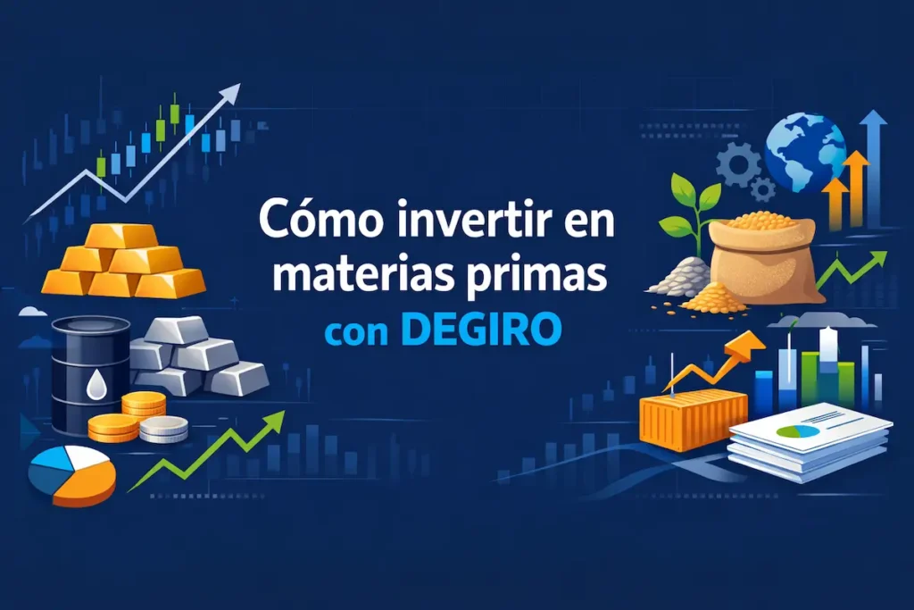 Cómo invertir en materias primas con DEGIRO