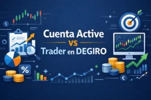 Cuenta Active vs Trader en DEGIRO