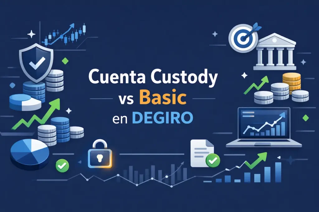 Cuenta Custody vs Basic en DEGIRO