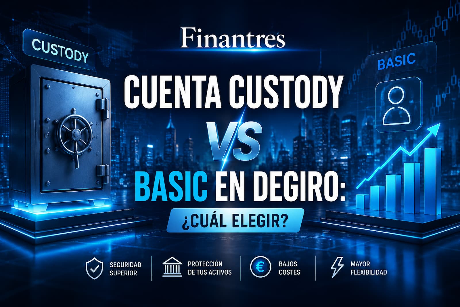 Cuenta Custody vs Basic en DEGIRO