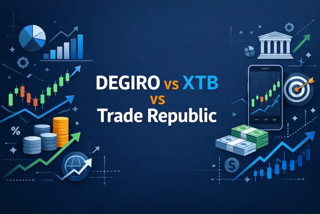 DEGIRO vs XTB vs Trade Republic