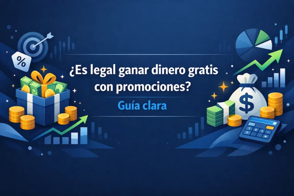 Es legal ganar dinero gratis con promociones