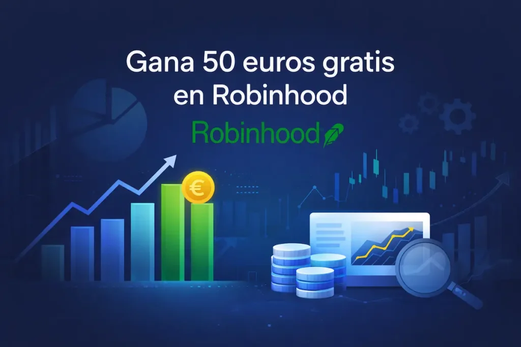 Gana 50 euros gratis en Robinhood