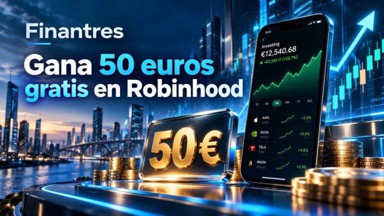 Gana 50 euros gratis en Robinhood