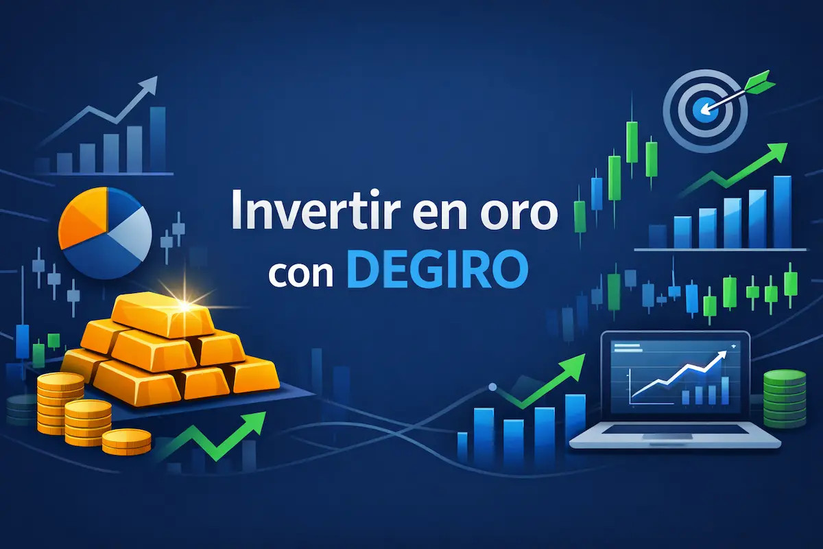 Invertir en oro con DEGIRO