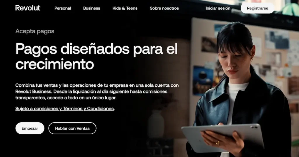 Pagos Revolut Business