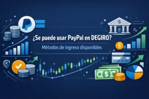 Se puede usar PayPal en DEGIRO