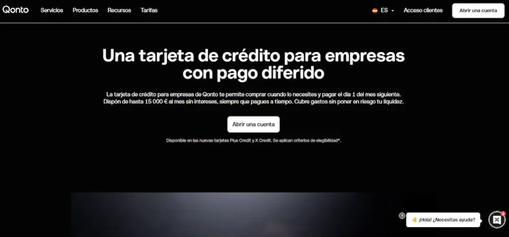 Tarjeta Crédito Qonto