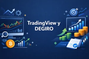 TradingView y DEGIRO