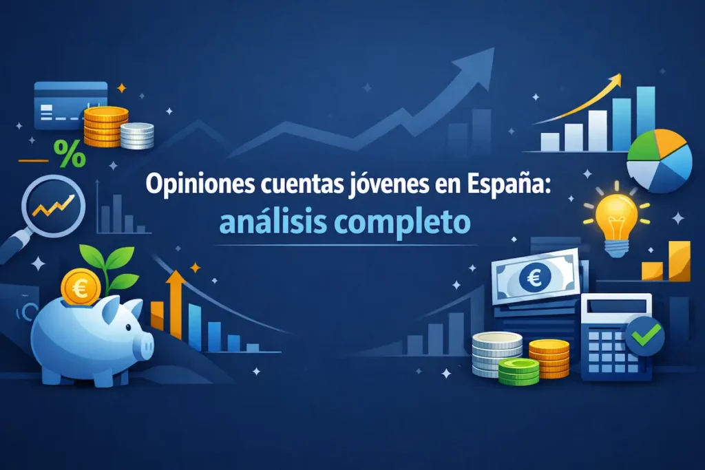 Análisis de cuentas jóvenes en España