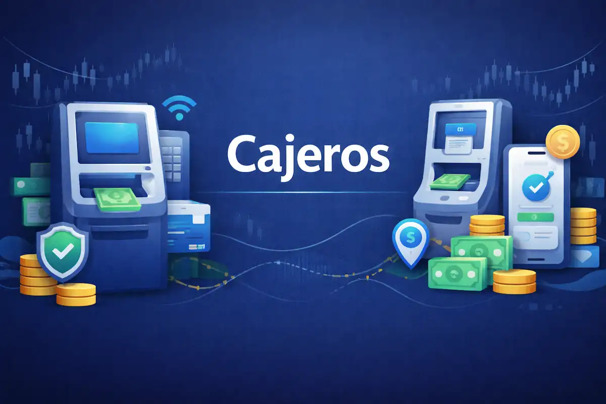 Cajeros automáticos y tecnología financiera