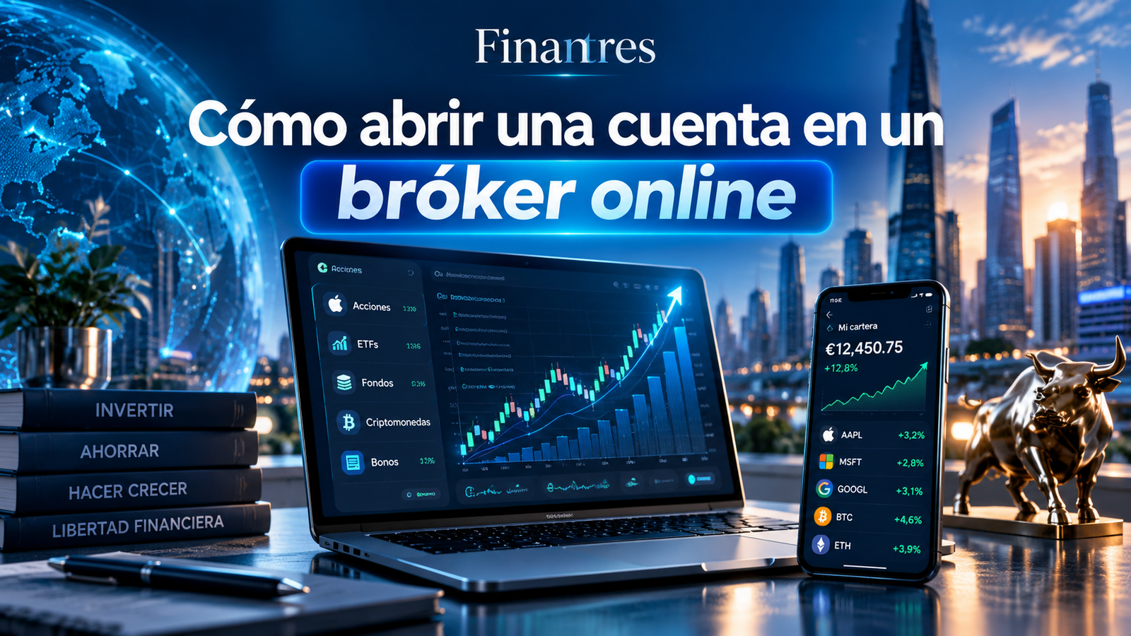 Cómo abrir una cuenta en un bróker online