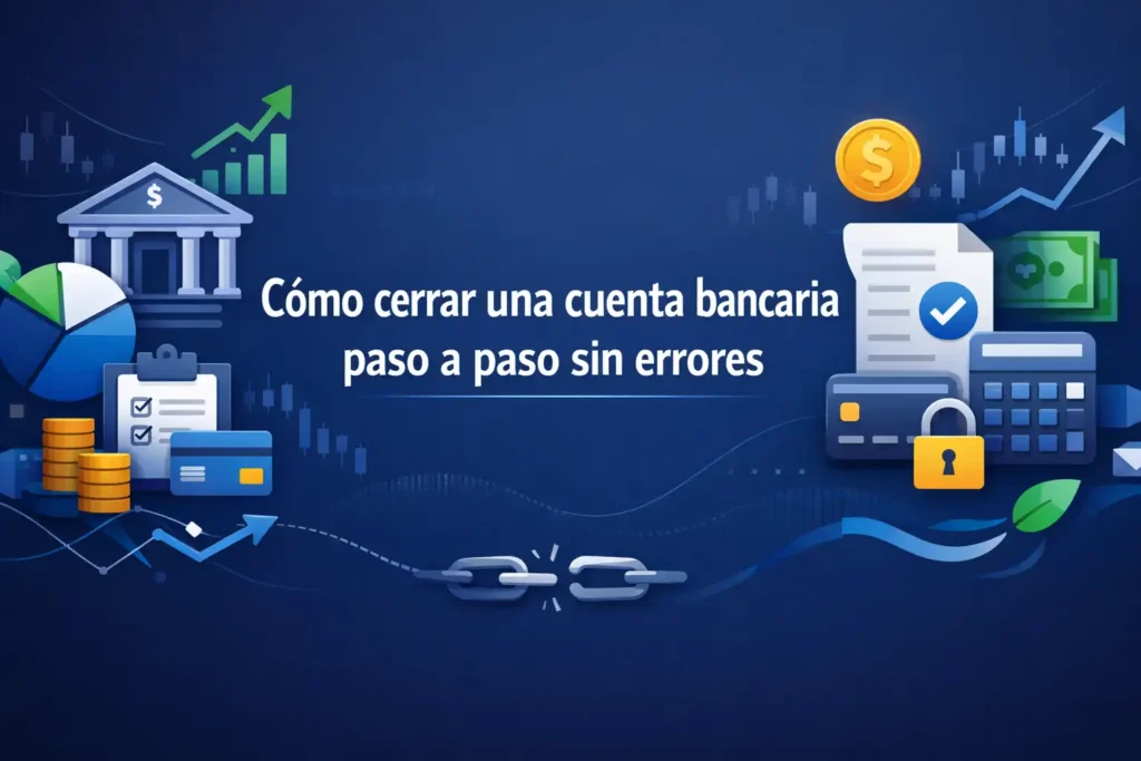 Cómo cerrar una cuenta bancaria paso a paso
