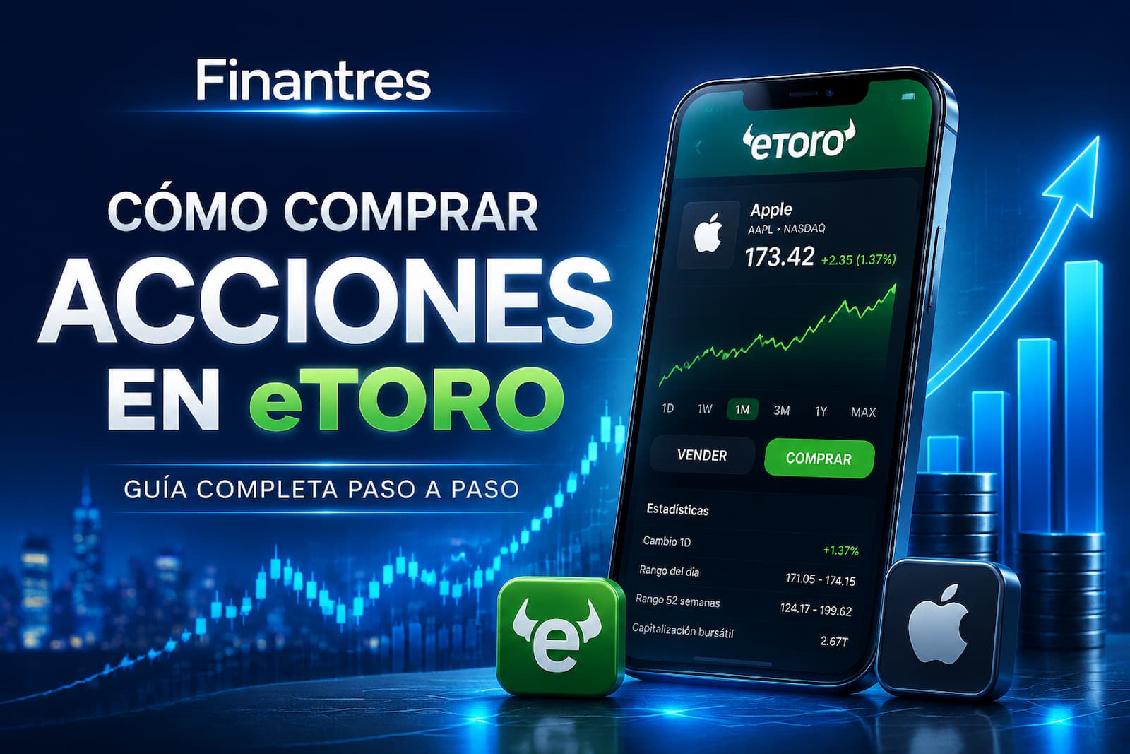 Cómo comprar acciones en eToro