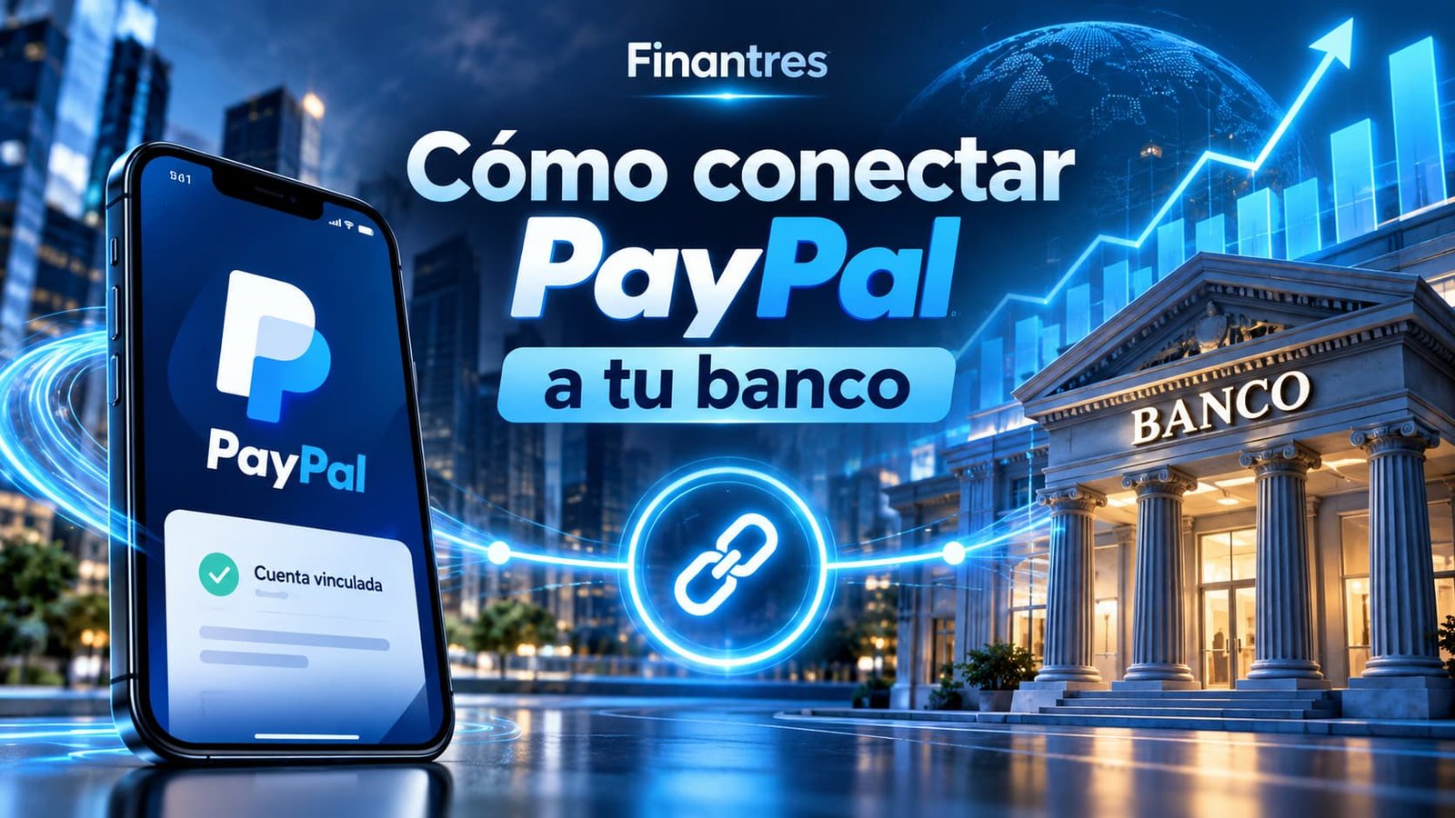 Cómo conectar PayPal a tu banco