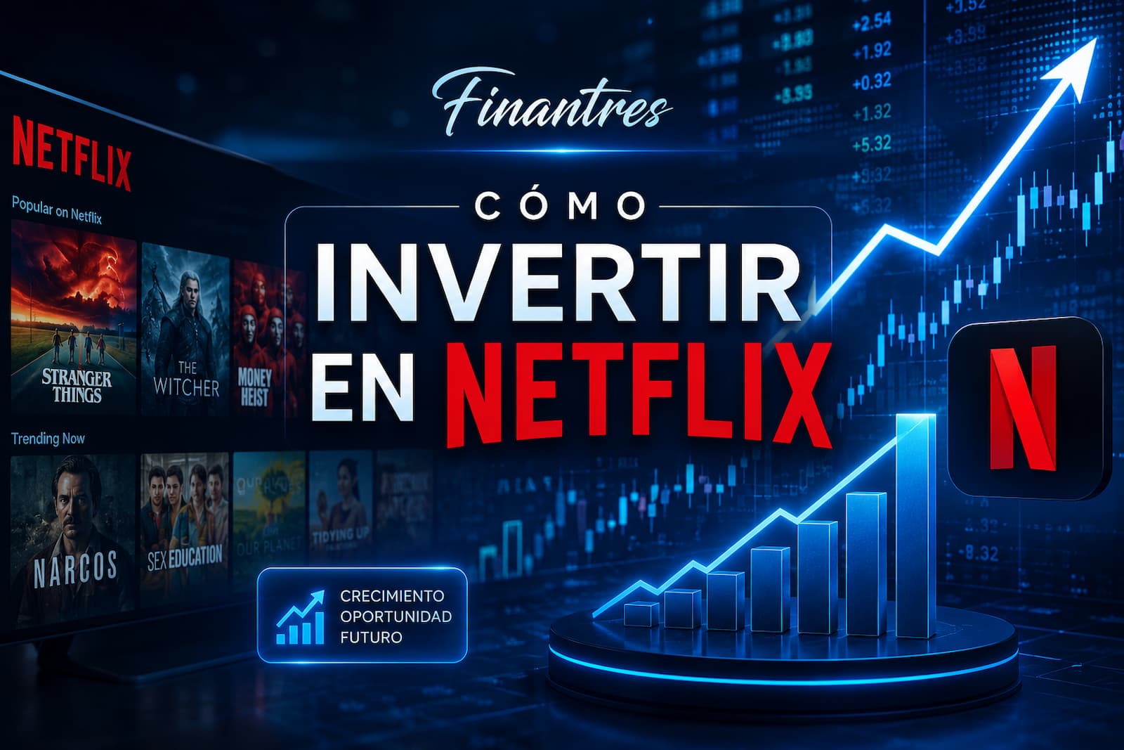 Cómo invertir en Netflix (NFLX)