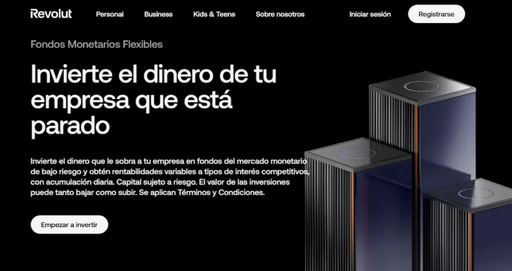 Fondos Monetarios Flexibles Revolut Business