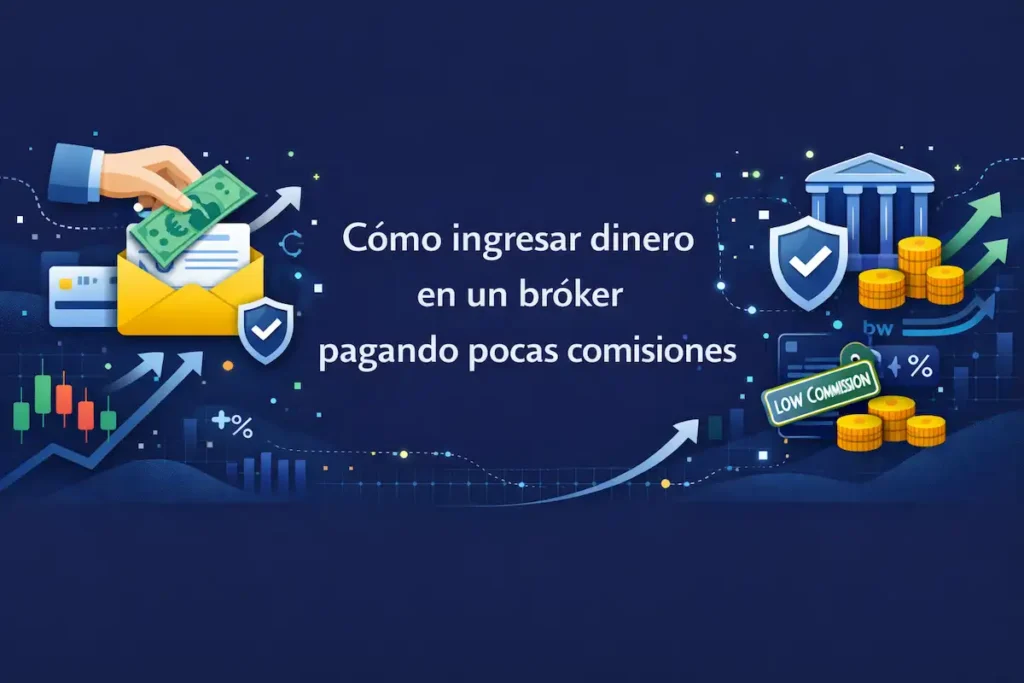 Ingresar dinero con comisiones bajas