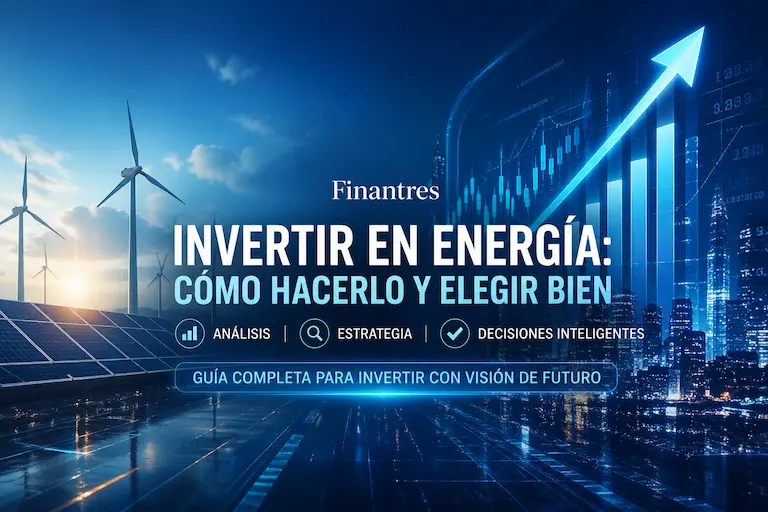 Invertir en energía renovable y finanzas