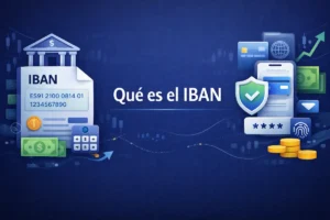 Qué es el IBAN concepto visualizado