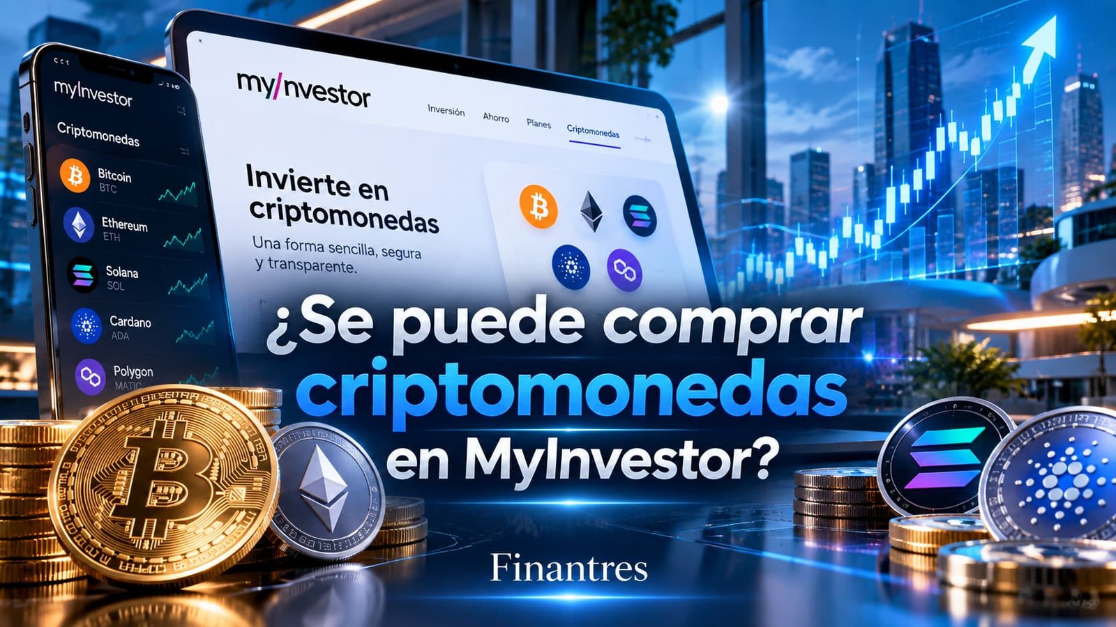 ¿Se puede comprar Criptomonedas en MyInvestor