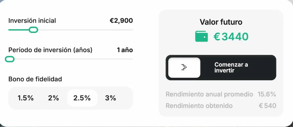 Calculadora rentabilidad Maclear