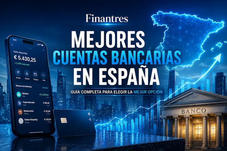 Mejores cuentas bancarias en España