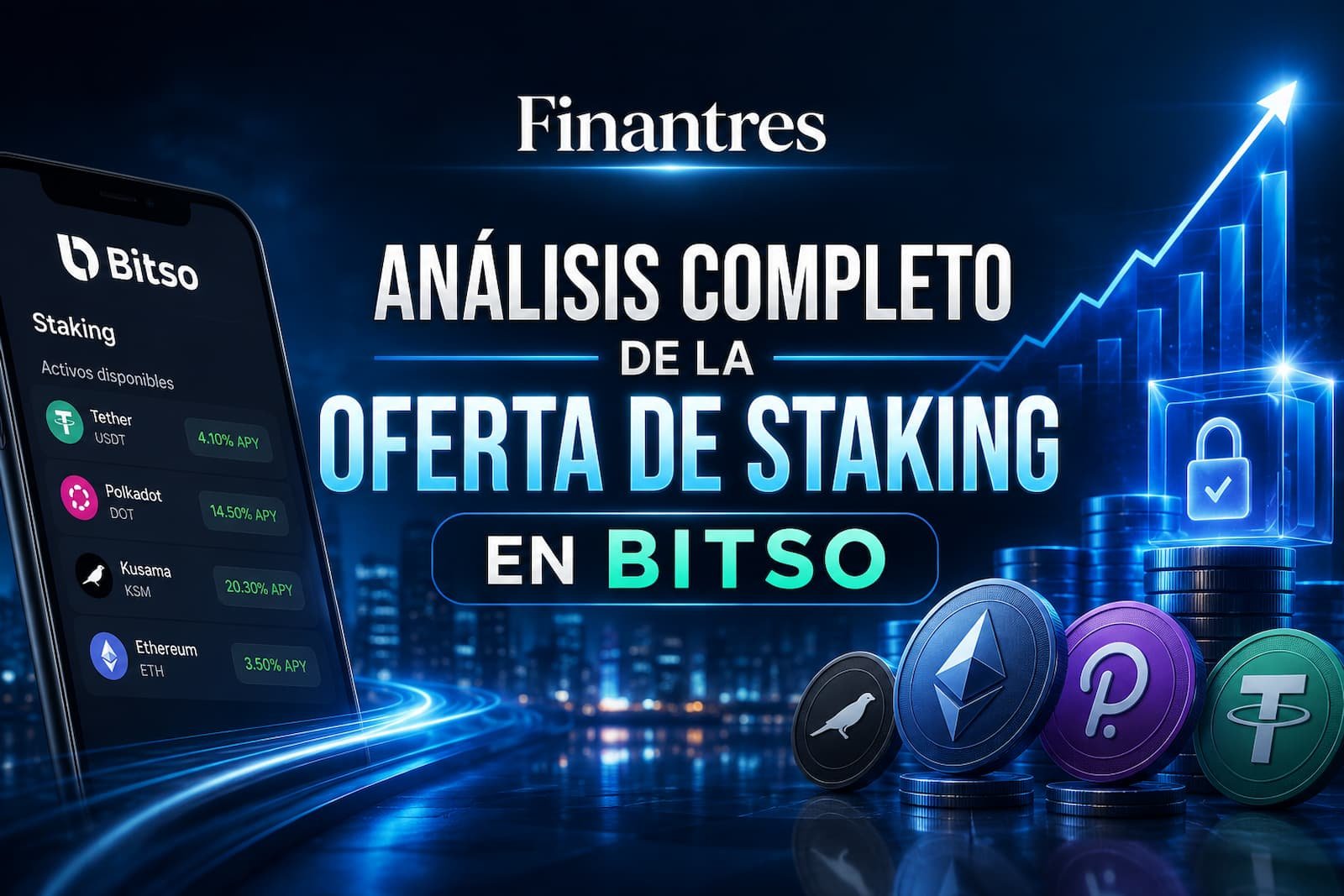 Análisis completo de la oferta de staking en Bitso