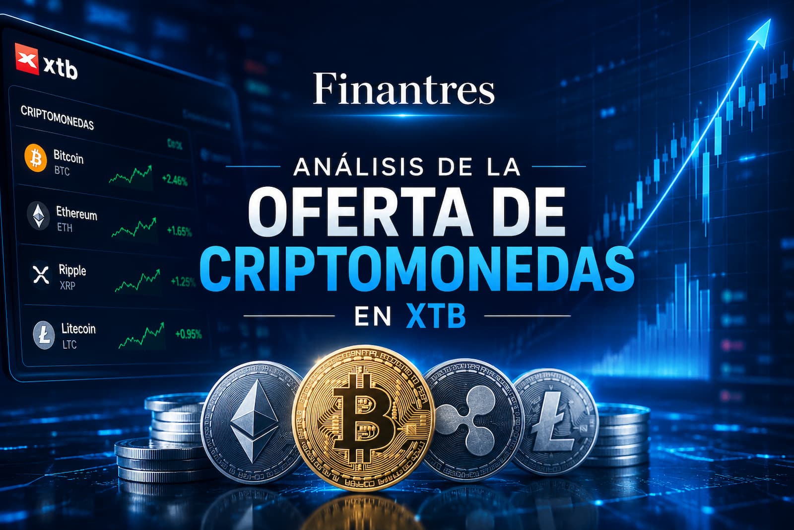 Análisis de la oferta de criptomonedas en XTB