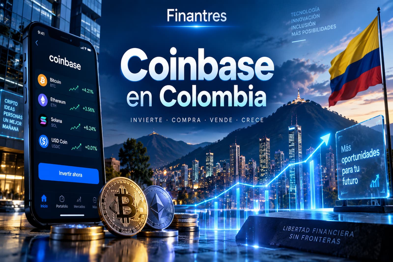 Coinbase en Colombia