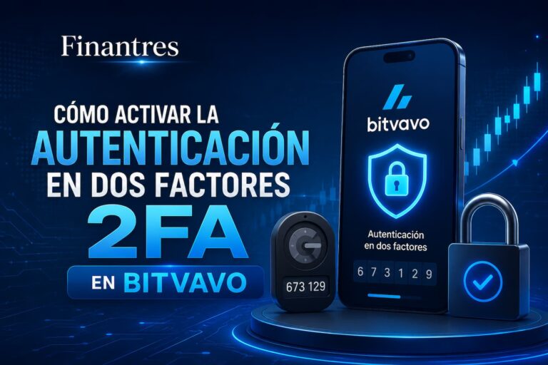 Cómo activar la autenticación en dos factores (2FA) en Bitvavo