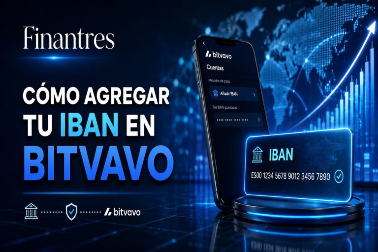 Cómo agregar tu IBAN en Bitvavo para depósitos y retiros